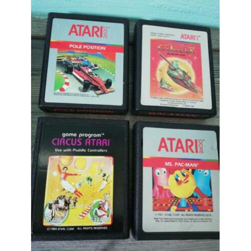Atari 2600 met 4 spellen