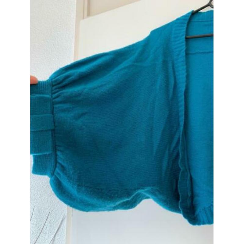 Vest blauw maat S