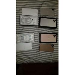Twee iphone 11 pro max te koop