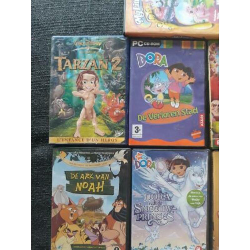Kinder dvd's 12 stuks voor 5 euro. kleintjes alle leeftijd