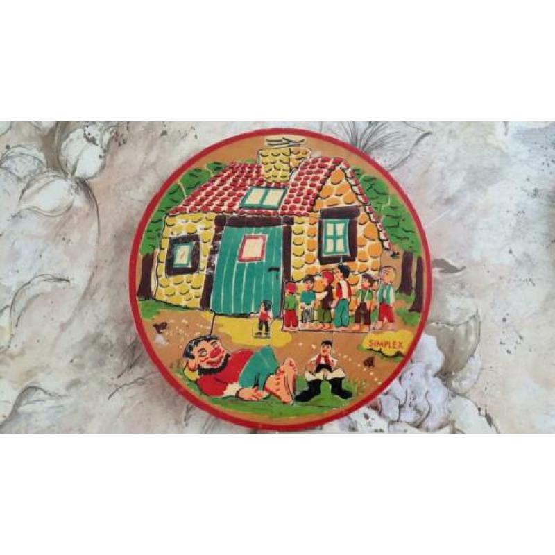 3 oude houten puzzels