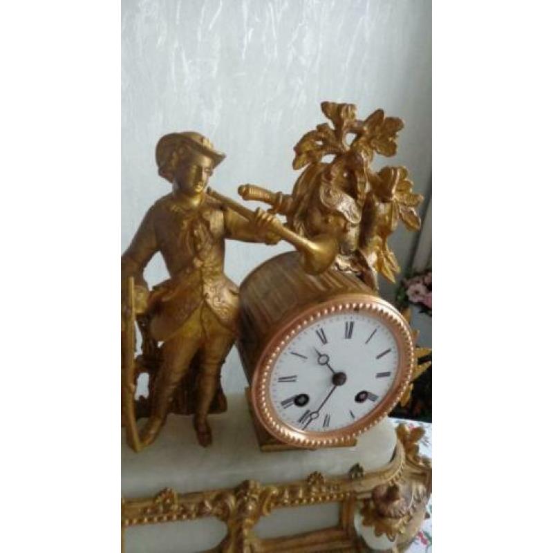 Antieke Franse pendule