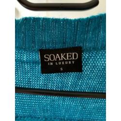 Vest blauw maat S