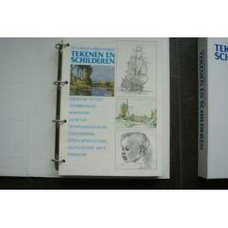 Het Complete Hobby-Handboek..TEKENEN EN SCHILDEREN (3 mappen