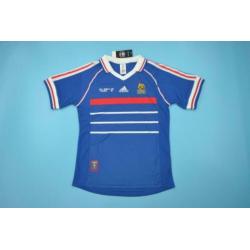 Franrkijk Retro Voetbalshirts 1998 & 2006, Henry, Zidane
