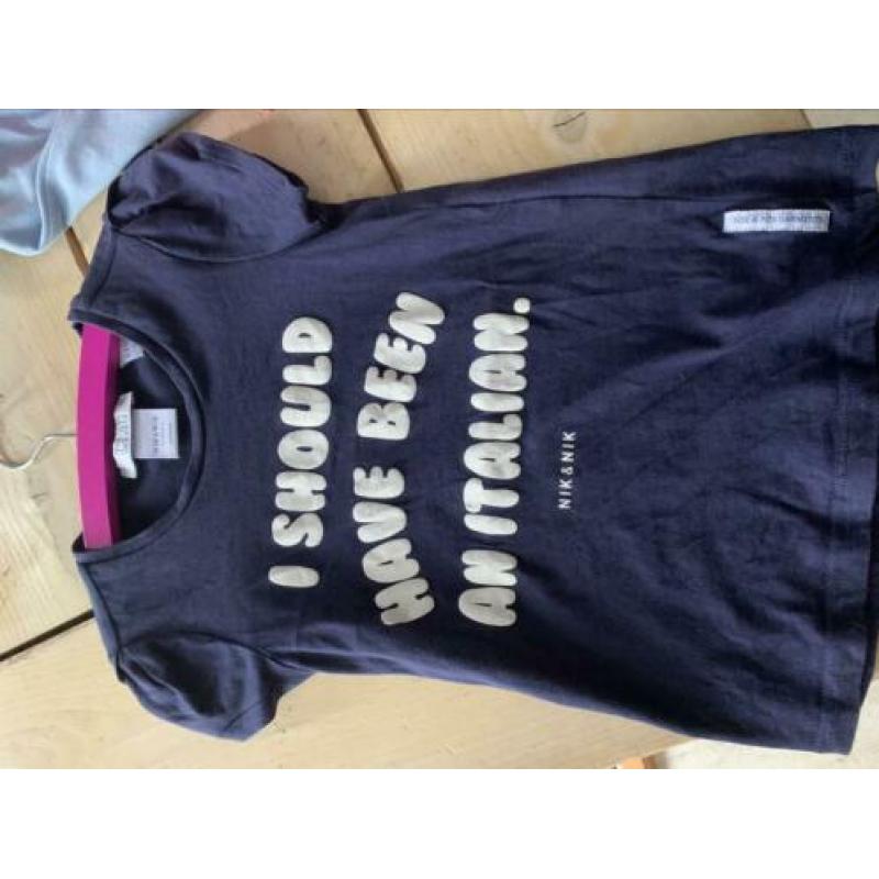 Meisjes merk kleding maat 110/116