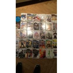 Wii spellen 7,5 euro per stuk