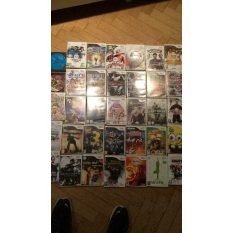 Wii spellen 7,5 euro per stuk