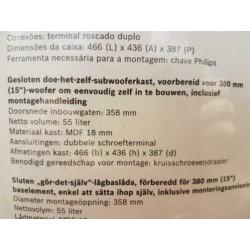 Subwoofer kast Blaupunkt