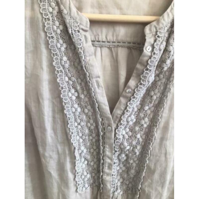 Massimo Dutti blouse oude roze