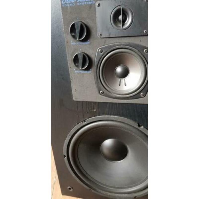 2 boxen omni audio 200watt nom