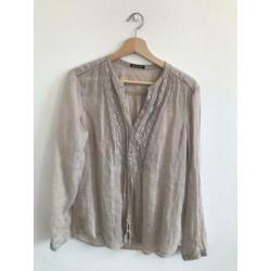 Massimo Dutti blouse oude roze