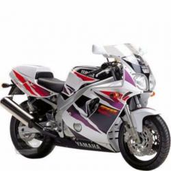 Yamaha FZR600R schetsplaat voetsteun links FZR600 step steun