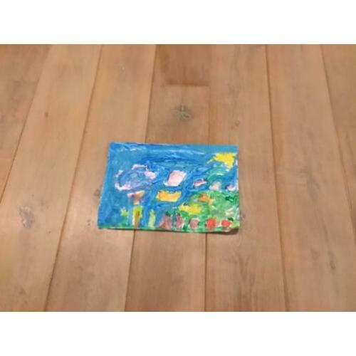 Kunst schilderij fantasieschilderij kunstschilderij