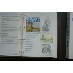 Het Complete Hobby-Handboek..TEKENEN EN SCHILDEREN (3 mappen