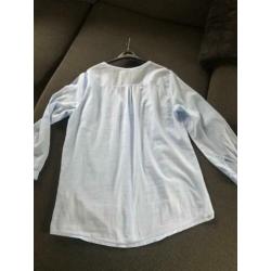 DIVIDED blouse Babyblauw / lichtblauw Maat 40