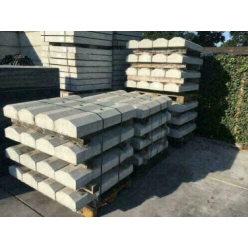 Stootband Reflector Opsluitband 100x30x15 Bestrating Beton