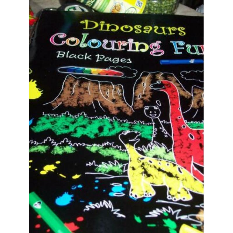 Mooi Kleur Boek Dinosaurus