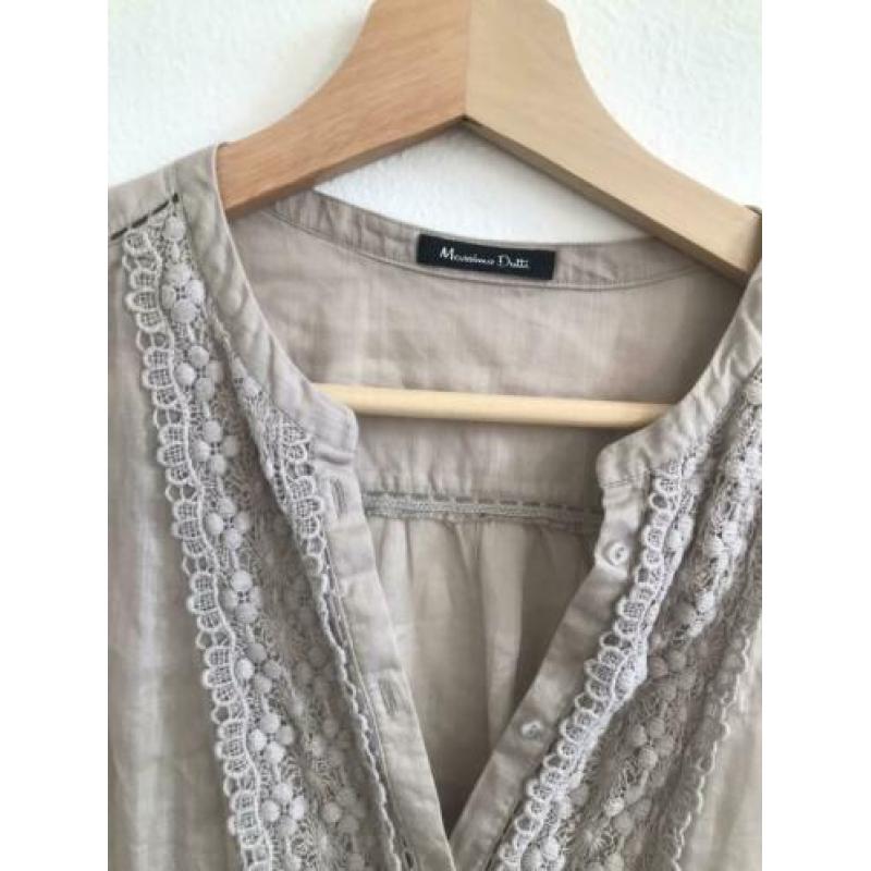 Massimo Dutti blouse oude roze