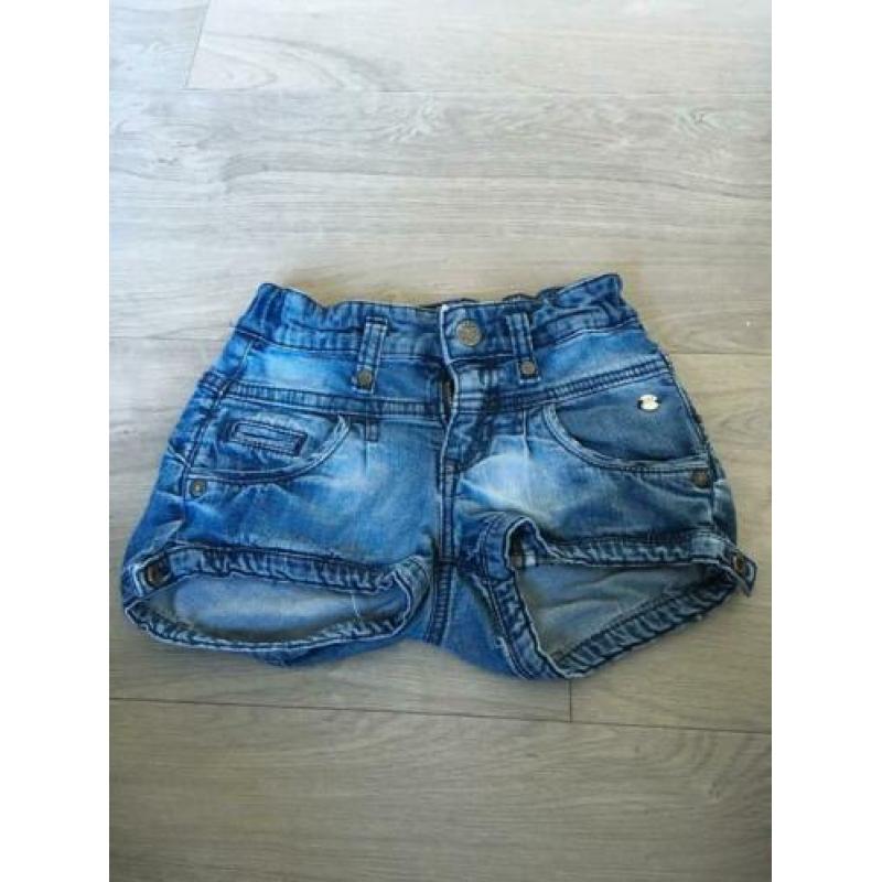 JUBEL korte spijker broek nieuwstaat mt 128 D21