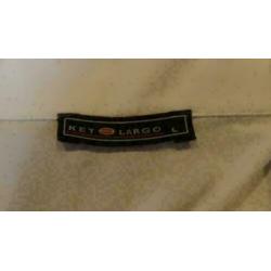Key Largo wit overhemd lange mouw maat L