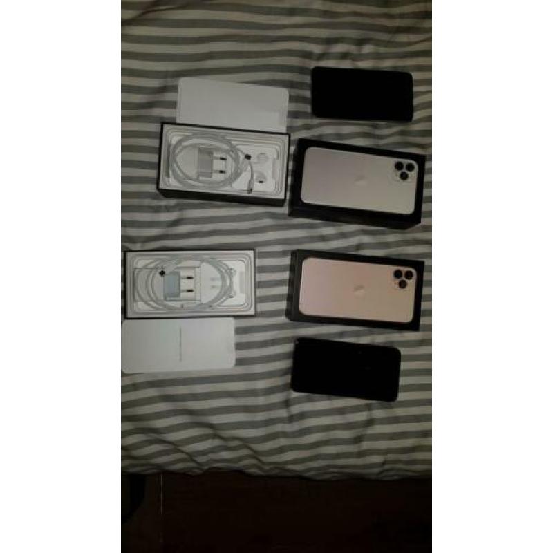 Twee iphone 11 pro max te koop