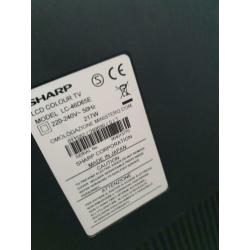 Sharp LC46D65E hd tv beelddiagonaal 117cm