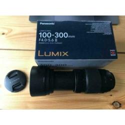 Panasonic Lumix 100-300mm f/4-5.6 MK ii zo goed als nieuw!