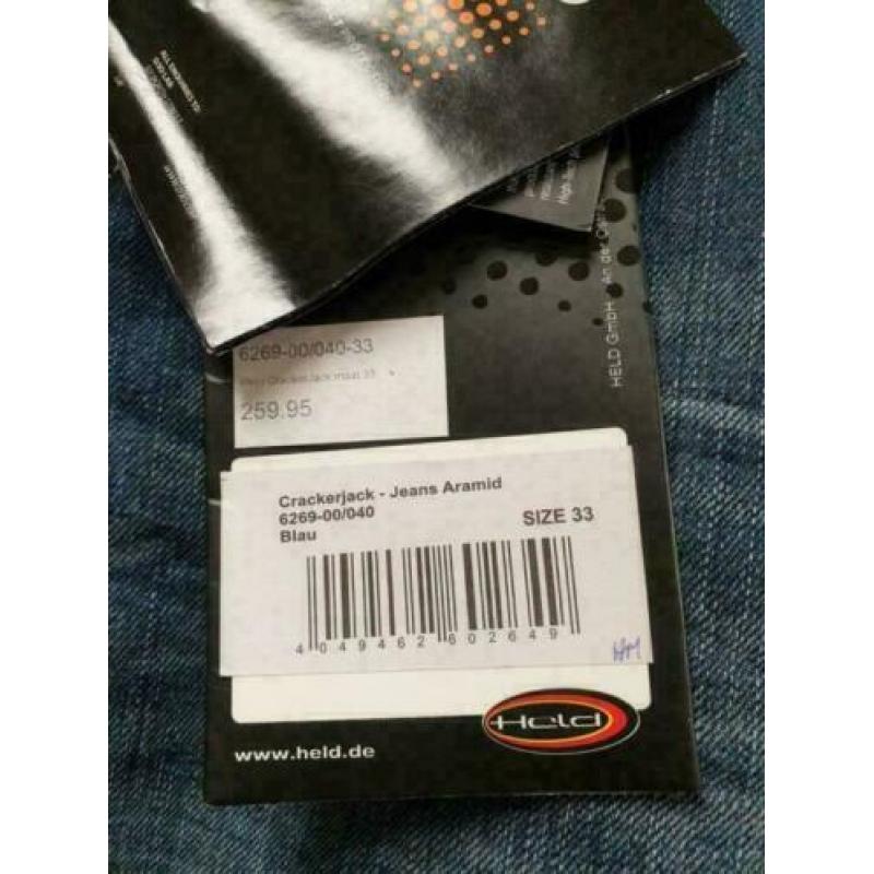Held motorjeans heren maat 33 crackerjack