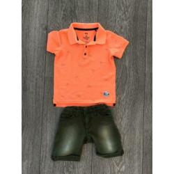 Korte broek short 92 WE izgs groen