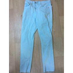 Levi’s mint groene Skinny broek denim