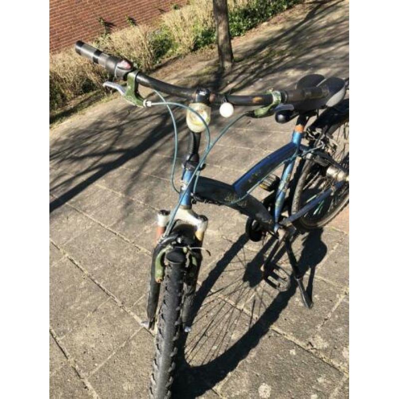 Blauwe Batavus kinderfiets 24 inch