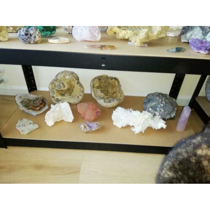 grote verzameling mineralen