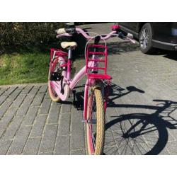 Als nieuw! Loekie Princess meisjes fiets