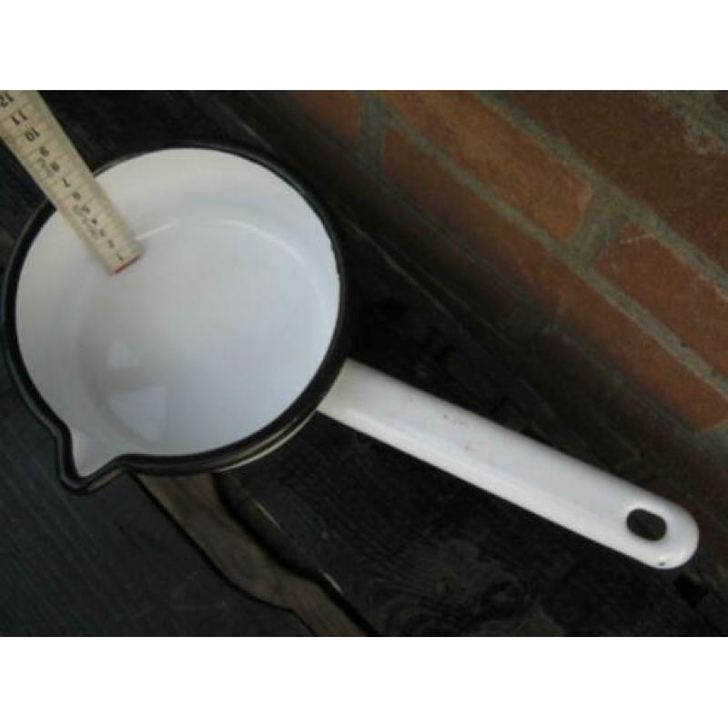 zgan wit emaille steelpan