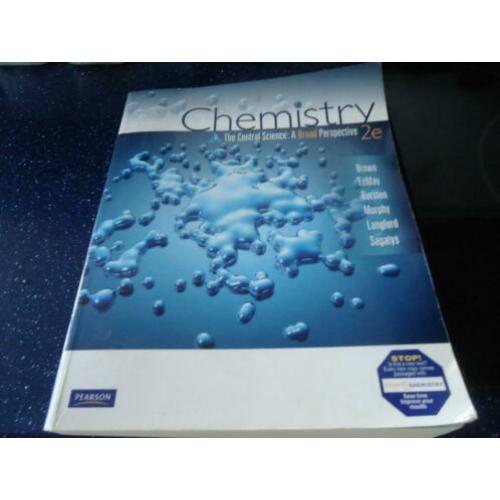 leerboek studieboek chemistry the central science a