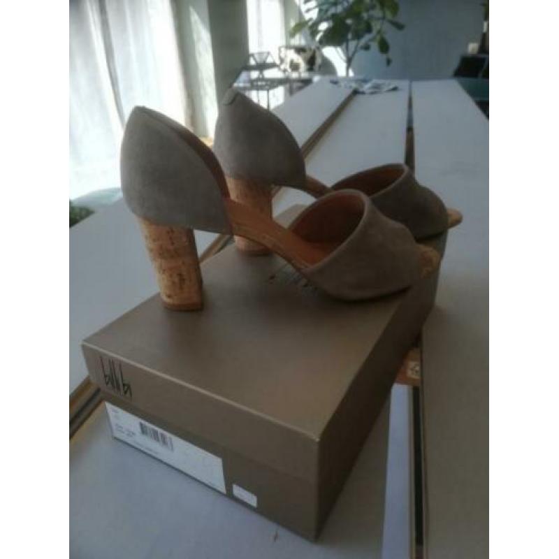billi bi Copenhagen Vanilia suede sandaal maat 40