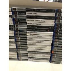 PlayStation 2 games 80 stuks. 70 euro + gratis verzending