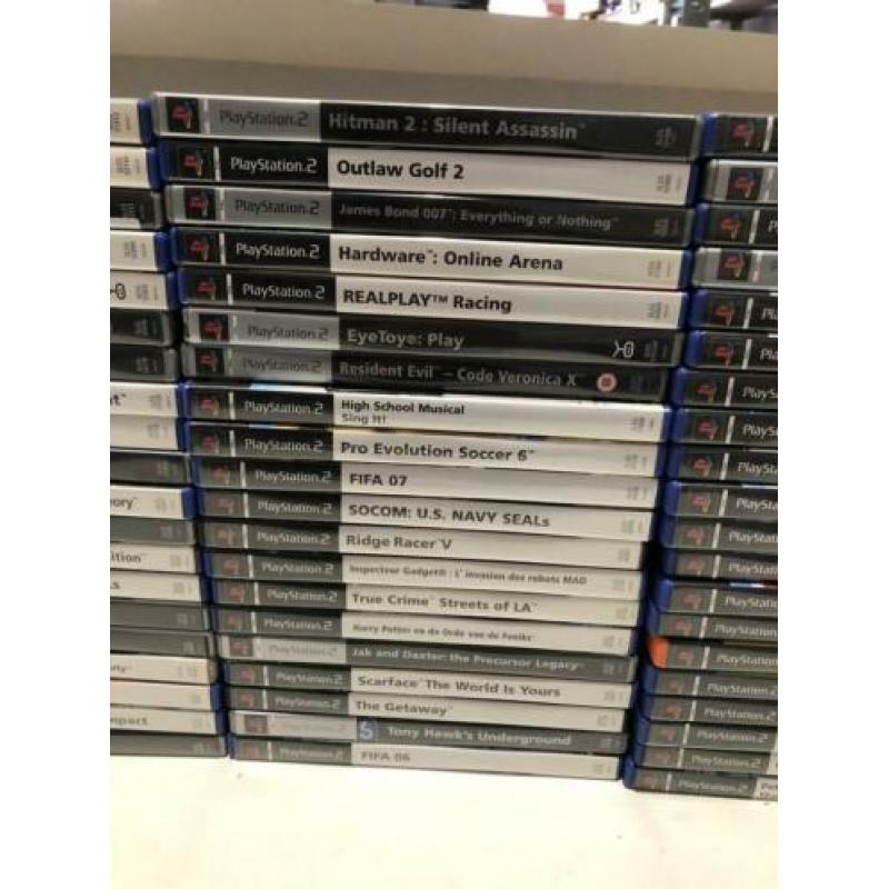 PlayStation 2 games 80 stuks. 70 euro + gratis verzending