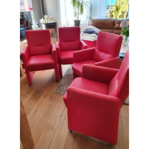 leren eetkamer stoelen