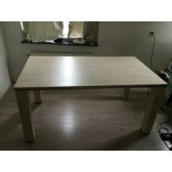 Eettafel white wash