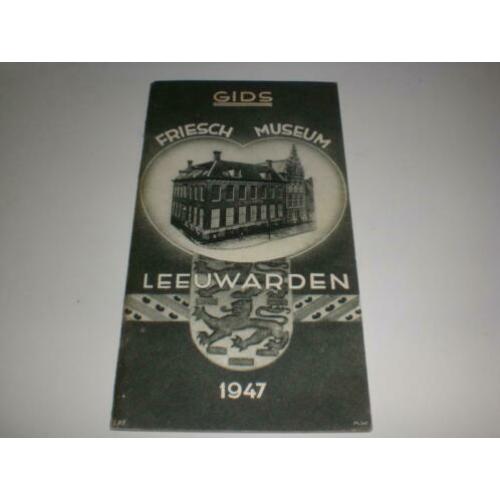 Oude Gids Friesch Museum Leeuwarden 1947 in TOP staat