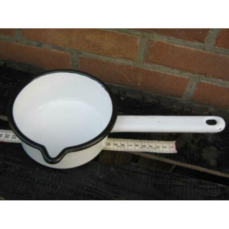 zgan wit emaille steelpan
