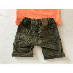 Korte broek short 92 WE izgs groen