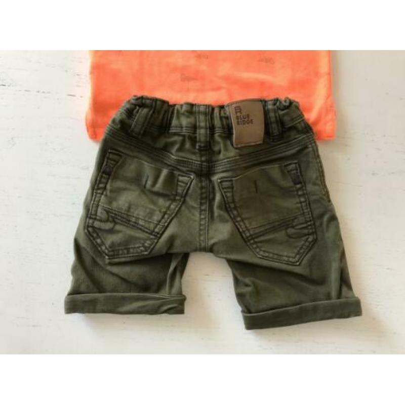 Korte broek short 92 WE izgs groen