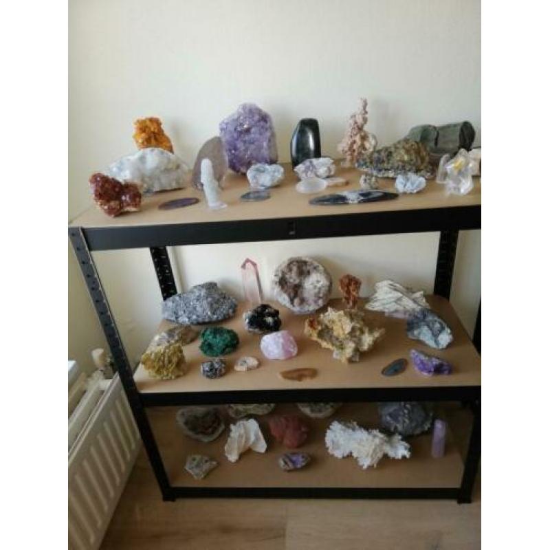 grote verzameling mineralen