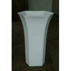 Vintage vaas Porcelaine Chene Saint Louis, 25 cm
