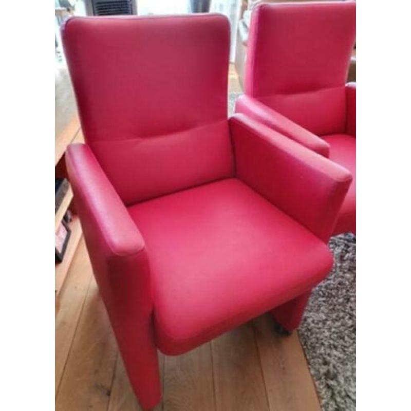 leren eetkamer stoelen