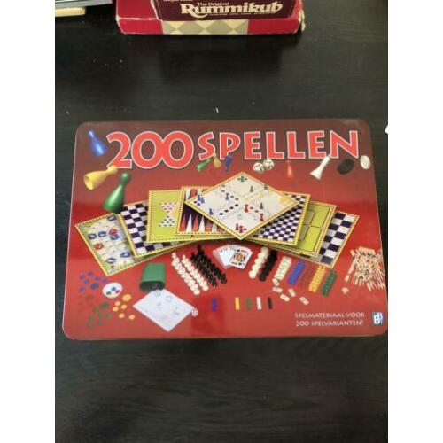 200 spellen in één doos!