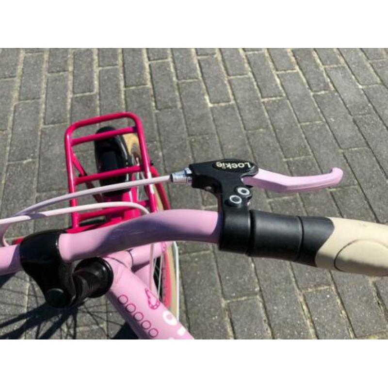 Als nieuw! Loekie Princess meisjes fiets